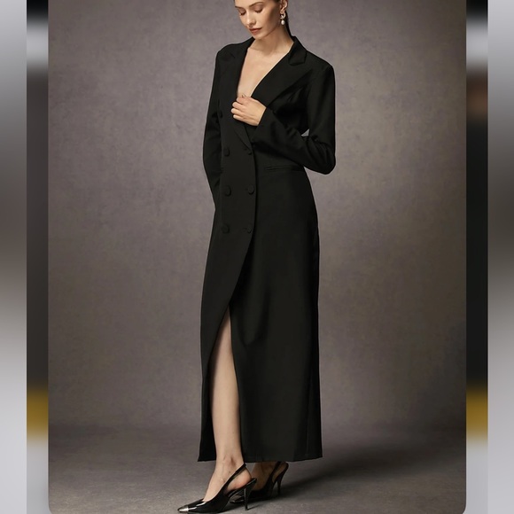 STYLEWE Lapel Collar Urban Dress in black - Picture 8 of 11